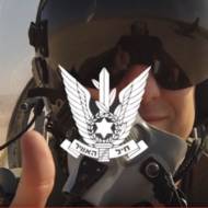 IAF flying dragon pilot with IAF logo