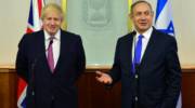 PM Netanyahu and UK Foreign Secy. Boris Johnson