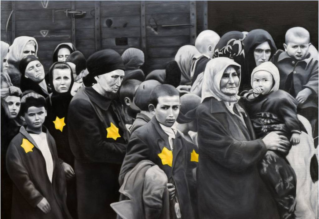 holocaust painting