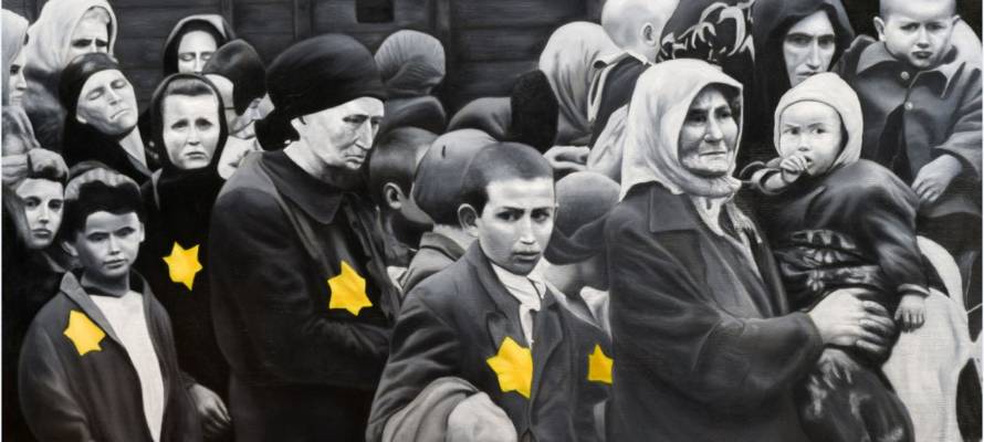 holocaust painting