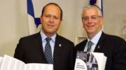 Michael Gerbitz and Nir Barkat