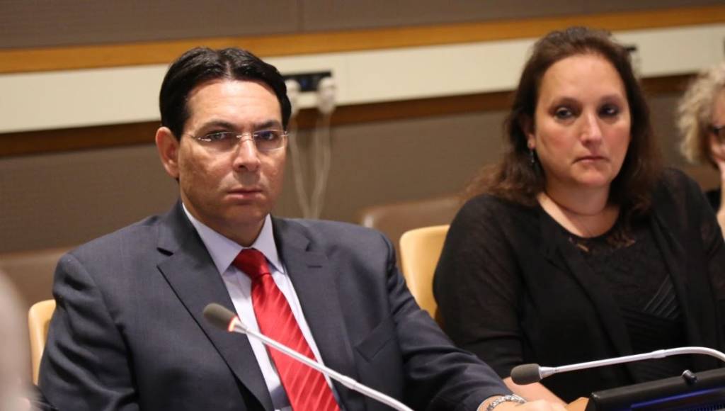 Danny Danon and Ruth Schwartz