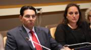 Danny Danon and Ruth Schwartz