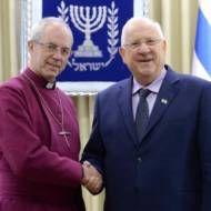 Rivlin & Archbishop of Canterbury Welby