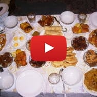 Traditional Ramadan meal