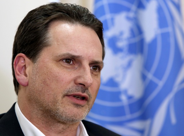 UNRWA director Pierre Krahenbuhl