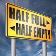 half full half empty