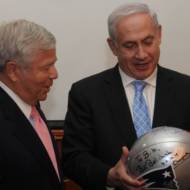 Robert Kraft and Netanyahu