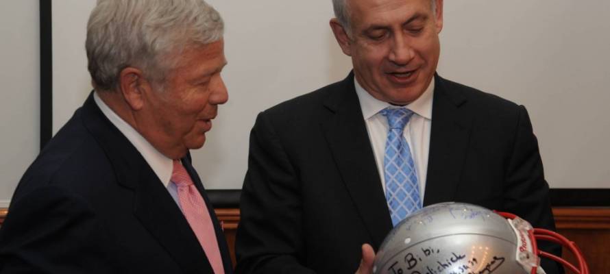 Robert Kraft and Netanyahu
