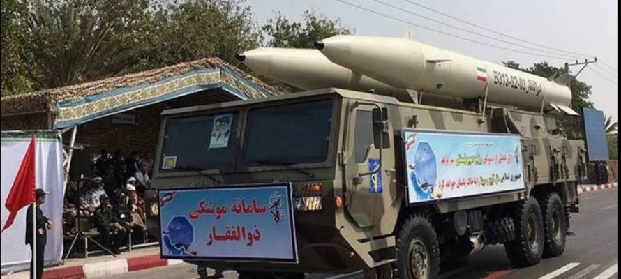 Iranian Zolfaghar missile