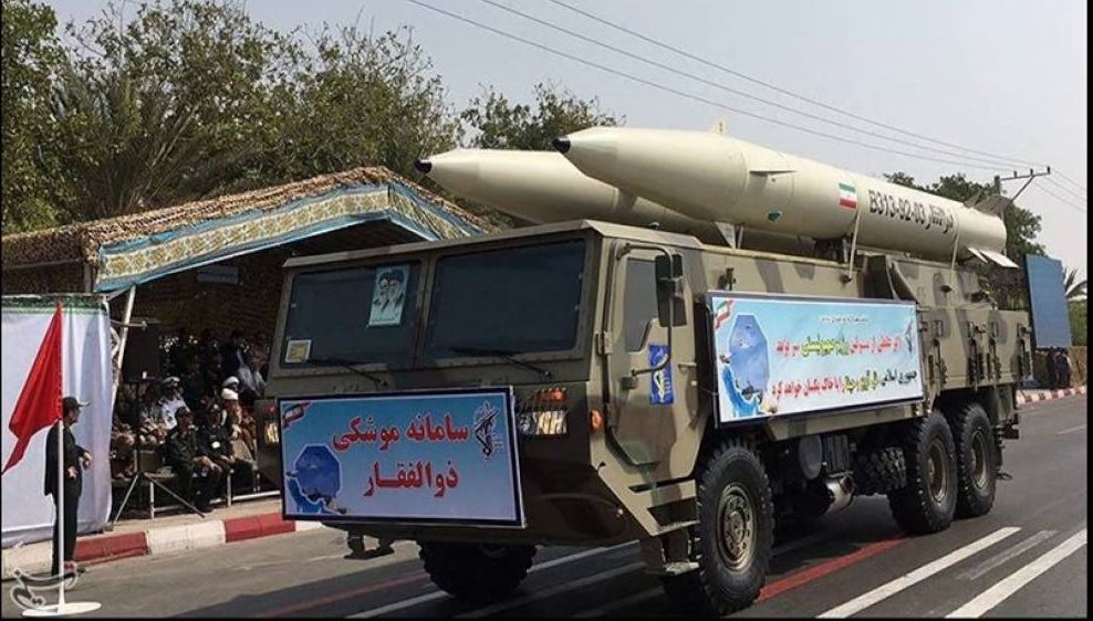 Iranian Zolfaghar missile