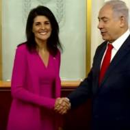 Netanyahu and Haley