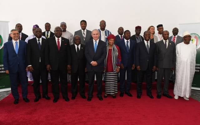 PM Netanyahu & ECOWAS heads of state
