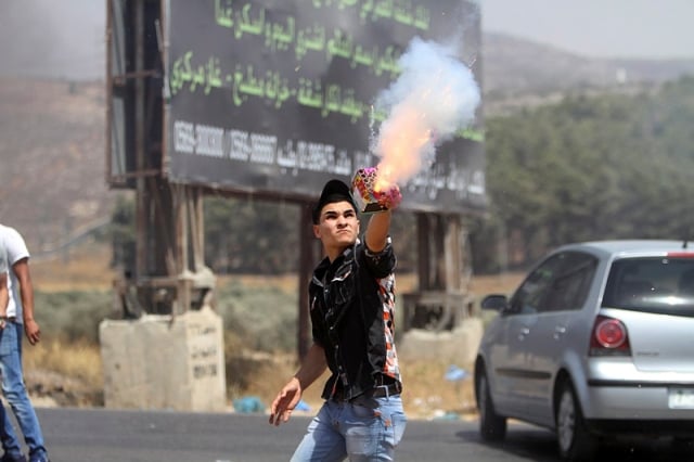 Palestinian riot