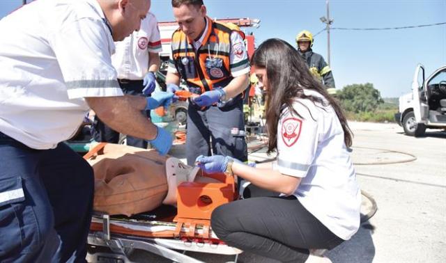 Israel Palestinian medics