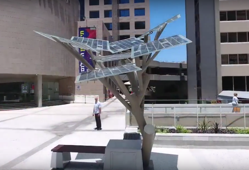 Solar tree