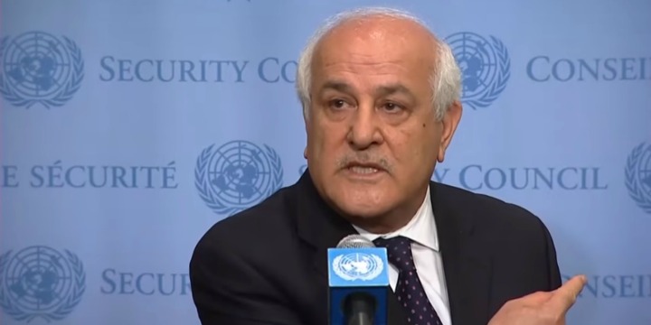 PA Ambassador to the UN Riyad Mansour