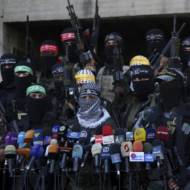 Gaza Hamas press conference