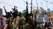 Hamas terrorists in Gaza