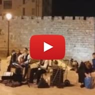 Song and prayer at the Western Wall