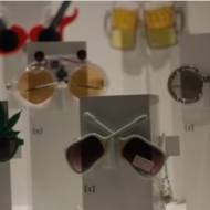 Eyewear exhibit at the Design Museum of Holon