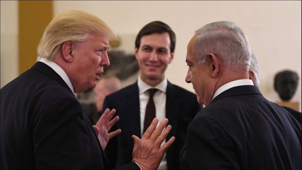 Kushner Trump Netanyahu