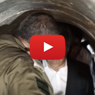 UN Secretary General visiting Hamas Terror tunnel at Gaza border