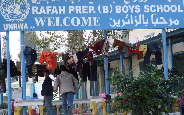 UNRWA school