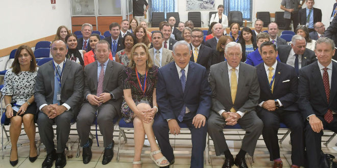 netanyahu with Democrats