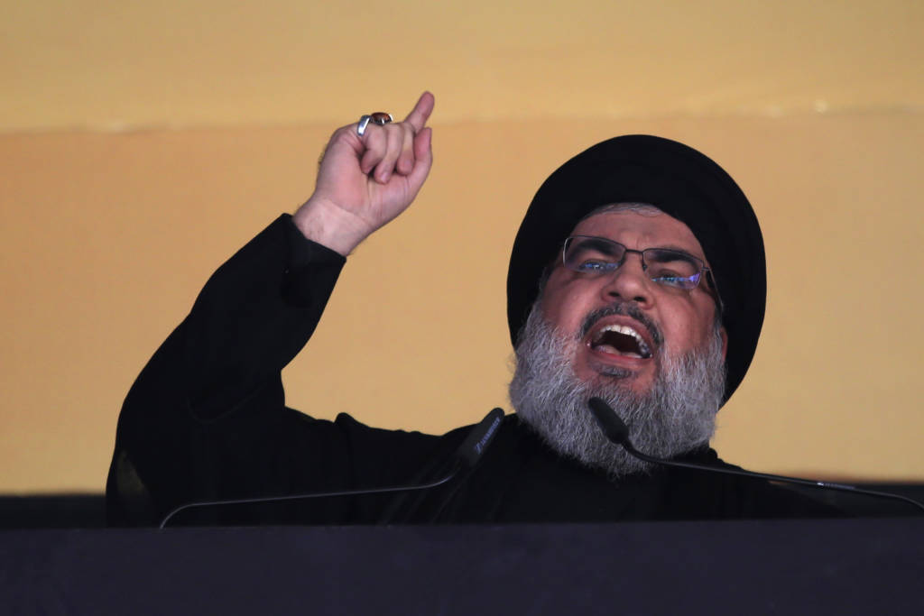 Hassan Nasrallah (AP Photo/Hassan Ammar)