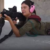 Female IDF shooting instructor