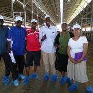 Participants in MASHAV-FAO course during a field trip