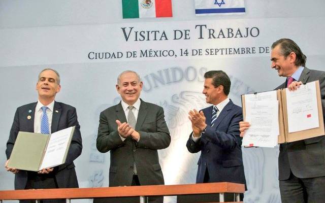 PM Netanyahu and Mexican President Nieto Sign Cooperation Agreement