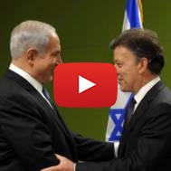 Netanyahu and Santos