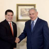 PM Netanyahu and Paraguayan Pres. Cartes