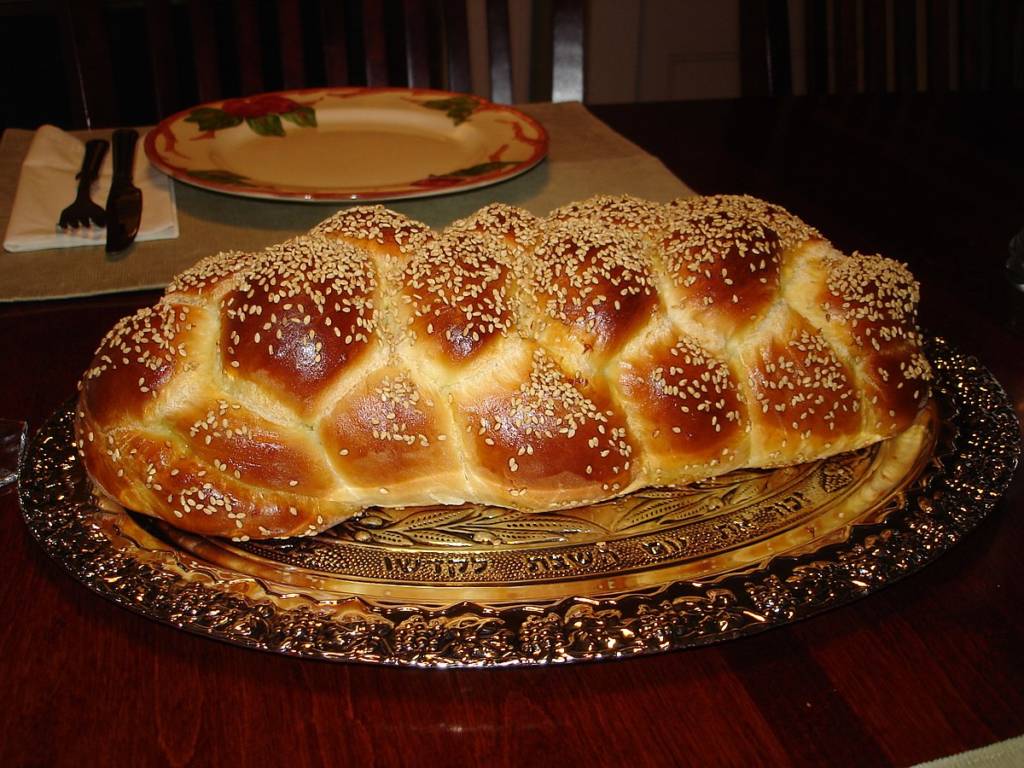 Six Braid Challah