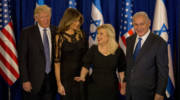 Donald Trump, Melania Trump, Benjamin Netanyahu, Sara Netanyahu