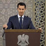 Syrian dictator Bashar Assad (Facebook page via AP)