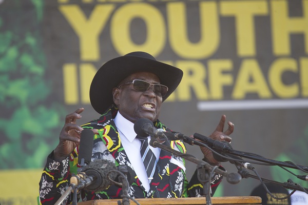 Zimbabwean President Robert Mugabe. (AP Photo/Tsvangirayi Mukwazhi)