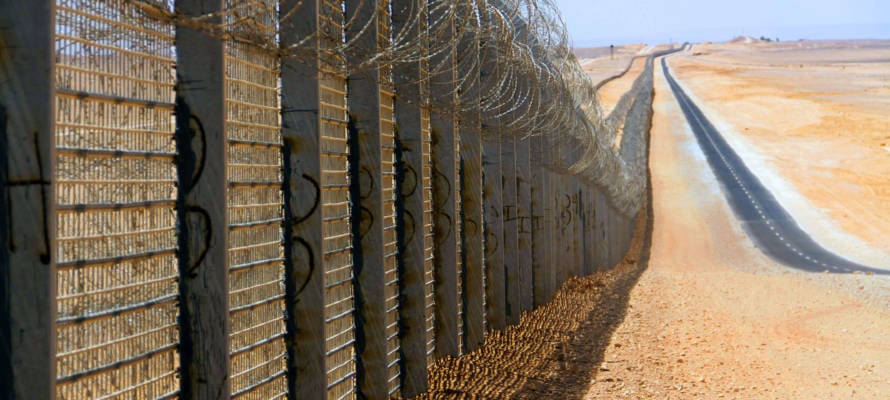 Israel-Egypt border fence