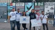 Arab Christian pro-Israel activist Jonathan Elkhoury, second from left, with other Reservists on Duty volunteers. (RoD website)