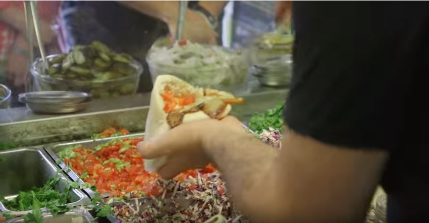 Israel street food