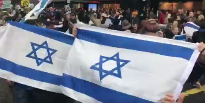 Zionists march in London