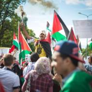 Anti-Israel demonstrators