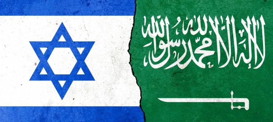 israel saudi arabia flags