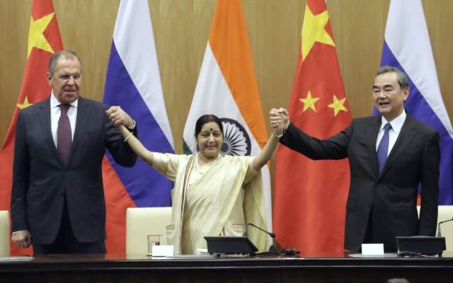 Russia China India