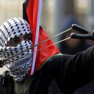 rock-throwing Palestinian terrorist