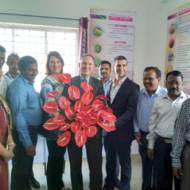Inauguration ceremony of the CoE for cut flowers