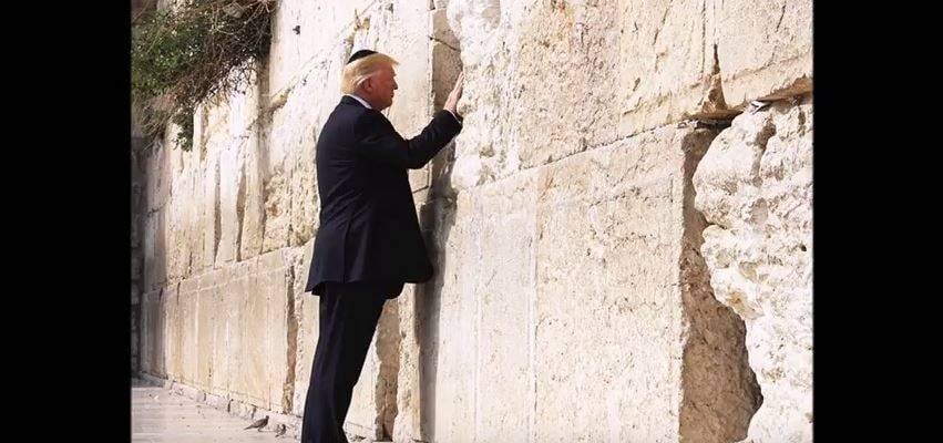 Trump at Western Wall