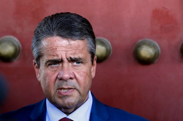 German Foreign Minister Sigmar Gabriel